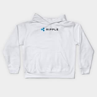 Ripple Cryptocurrency Logo Kids Hoodie